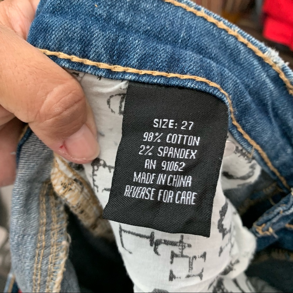 Standards & Practices Distressed Boyfriend Jeans … - image 6